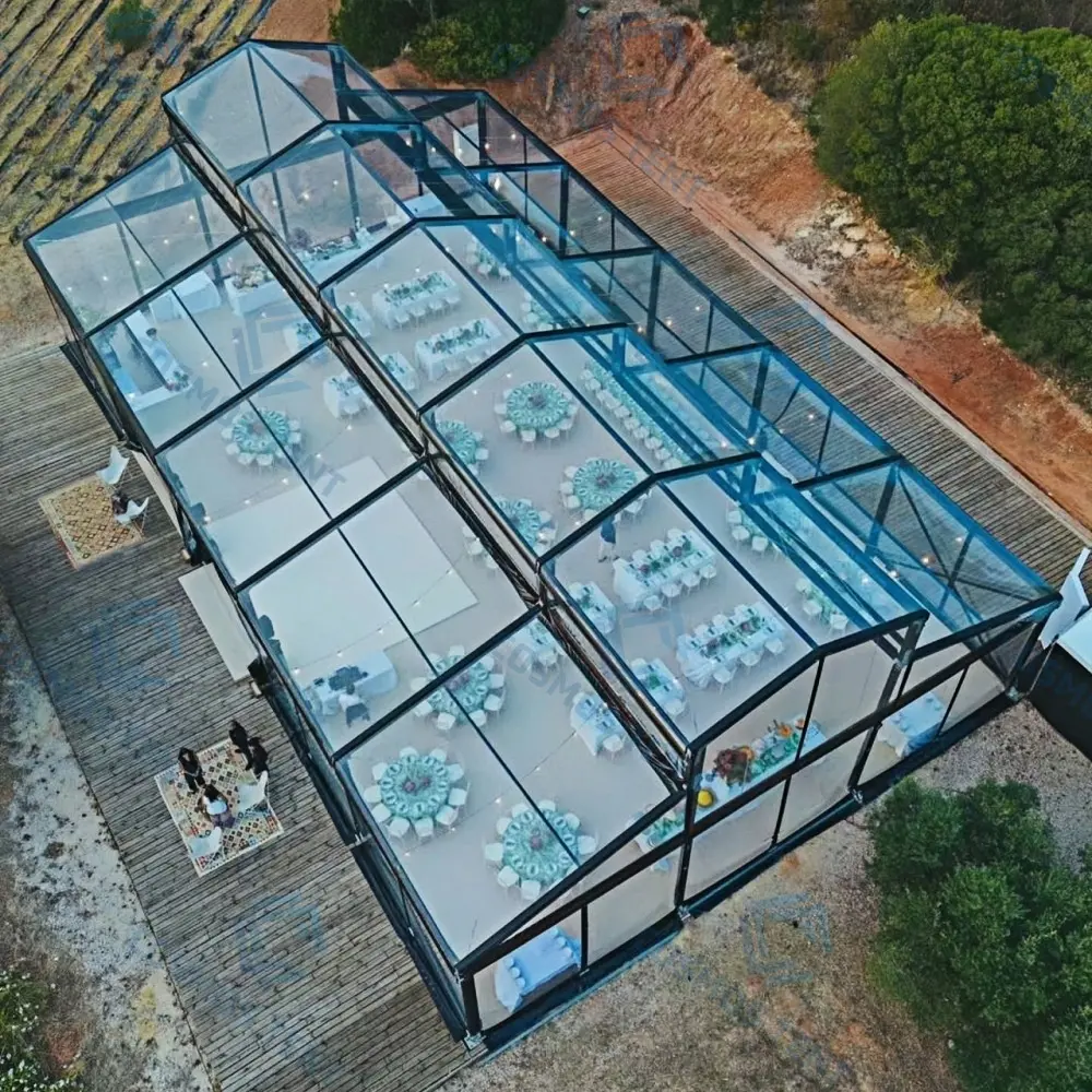 What types of marquee tents does Qiangyu Tent offer?